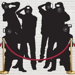 Paparazzi Wall Decor Decorations Photo Backdrop Backdrop Hollywood Photo Prop