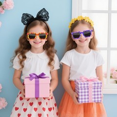 24 Pack Pixel Sunglasses, 8 Colors Video Game Style Glasses Party Favors for …