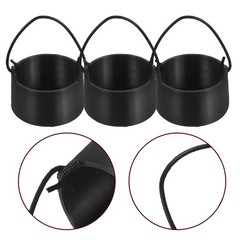 20 Pcs Spooky Decorations Cauldrons for Food Dollhouse Miniatures