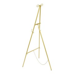 Modern Gold Display Easel 2 Pack Decorative Floor Standing Holder for Event