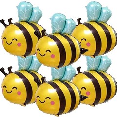 Bee-Balloon Bee-Decorations 6PCS 31 Inch Bee Balloon Honeybee Theme Party Dec…