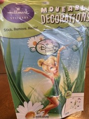 TINK Disney Fairies Tinker Bell Moveable Decorations Big Reusable Stickers NEW