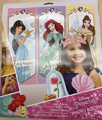 Disney princess photo booth kit