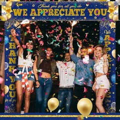 3 Pcs Employee Appreciation Banner We Appreciate You Door Decor Teacher Nurse Vo