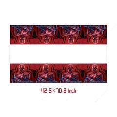 81 pcs Spider-Man birthday party supplies 10 guests.