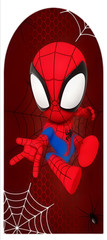 Arch Backdrop Cover Spidey Spiderman Birthday Background Party Decoration