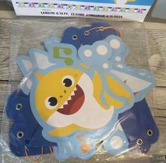 Pinkfong Nickelodeon~Baby Shark~ Banner Birthday Party Banner~Lot Of 3 New