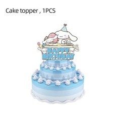 USA FAST FREE SHIPPING Sanrio Cinnamoroll Birthday Decoration Set