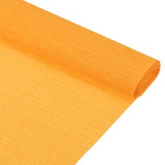 Crepe Paper Roll 8.2ft Long 10 Inch Wide for Wedding,Orange 2pcs