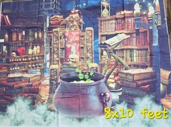 HUGE 320 Piece HARRY POTTER Party Supplies 12 Backdrops,Decor, Favors, Birthday