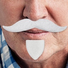 60 Pcs Fake Mustaches Self Adhesive 20 Designs Novelty Hairy Beard Costume Fa…