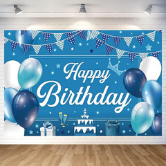 Baseball Birthday Party Backdrop Baseball Themed Happy Birthday Banner Photograp