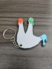 Finger Painter Badge Keychain – Gorilla Tag VR Game Oculus Rift