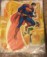 VTG HALLMARK Party Express SUPERMAN, LEX LUTHER & LOIS LANE 21″ CENTERPIECE 3-D