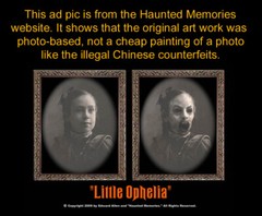 Horror Pictures LO Halloween Changing Face Ghost Photo ~ Beware of frame FAKES!