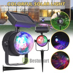 Christmas Snowflake Projector Laser Light LED Moving Xmas Party Yard Decor Lamp