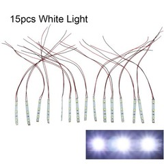 Brand New 15 * LED Light Strip Light Strip With Cable 20 Cm Long 10pcs