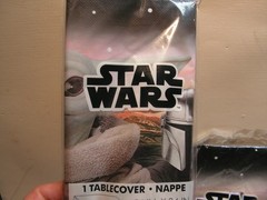 3 X Star Wars Party Decorations Tablecover lot set. 54″ X 84″.