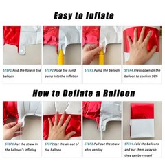 2PCS Self standing Racing Traffic Cones Foil Balloon car balloons for birthda…