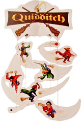 Harry Potter Quidditch Table Decoration Centerpiece Paper Mobile NEW