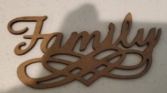 laser cut table scatter decor – 37 pc – Love, Family, Crosses, Hearts, Flowers