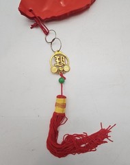 Chinese New Year Lantern Decorations PAIR ~ Fish Lanterns & Pineapple LARGE