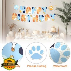 KFBlaiming Cartoon Birthday Banner Multicolor 9