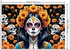 Cinco de Mayo Backdrop for Photography Day of The Dead