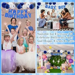 27 Pcs DIY Custom Letter Banner Kit – 107 Glitter Letters & Numbers for Party De
