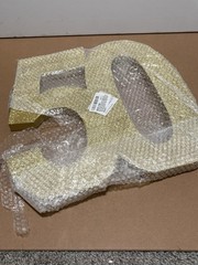 New Large Golden Glitter Sparkle ‘50’-birthday, Anniversary, Glam Decoration