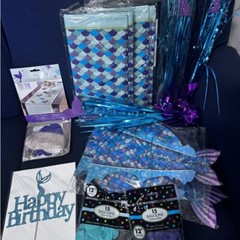 Ultimate Mermaid Party Bundle (12 Items total) Retail $130