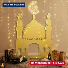 Thyle 5 ft Arabian Mosques Stand-up Cardboard Cutout Life Size Ramadan Eid Mosqu