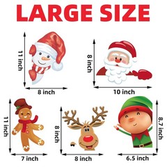 Christmas Decorations – Window Clings