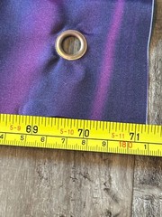 Happy 45th Birthday Banner | 71×42 inches | Purple and gold Tones