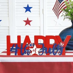 Eye-Catching Tabletop Wooden Sign – Celebrate Independence Day in Style