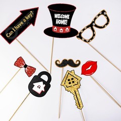 Housewarming Party Decorations Photo Booth Props Welcome Home Decor Sweet