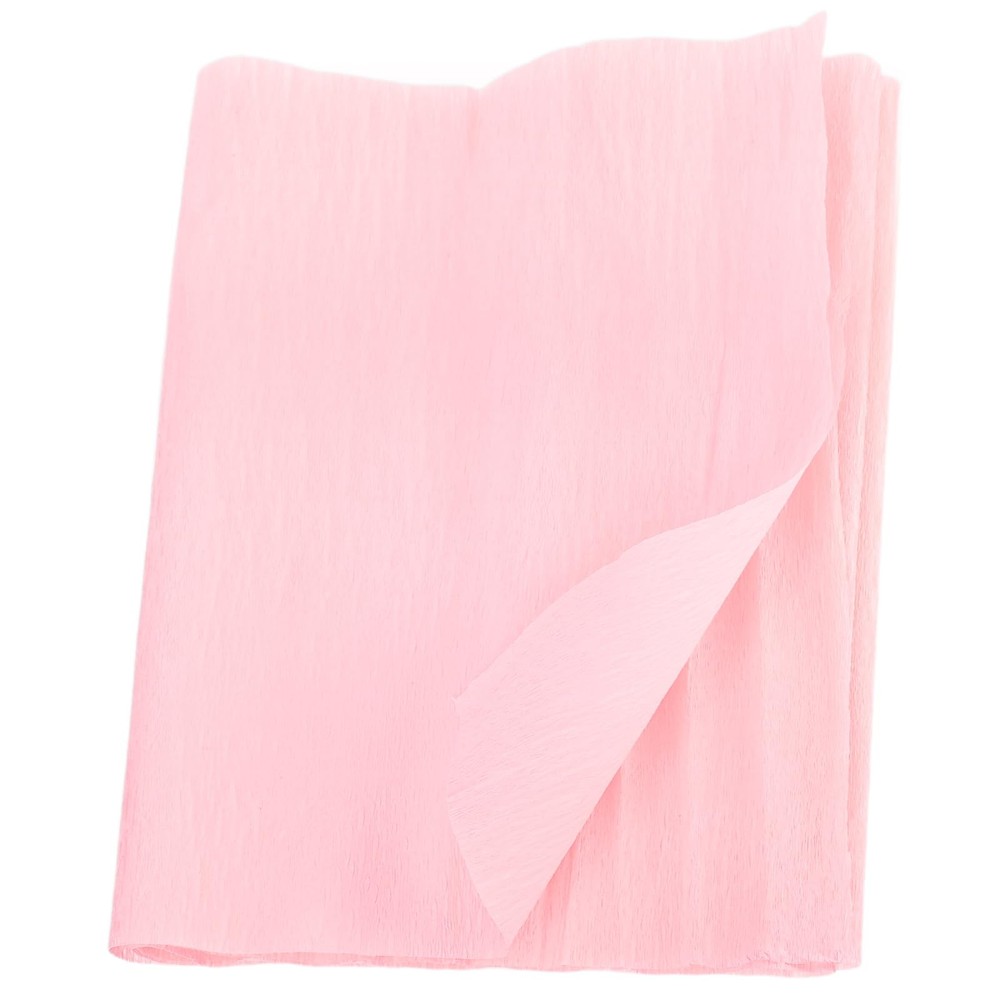 Crepe Paper Roll 7.5 Ft Long 20 Inch Wide Light Pink Wedding Decoration