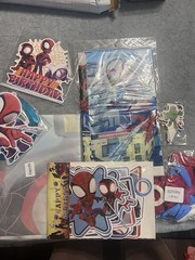 Mini Spider-Man Birthday Decorations Cartoons Spider-Man