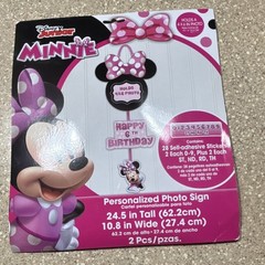Minnie mouse sixth birthday party decorations