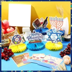 Pasimy 9 Pcs Passover Table Centerpieces Decorations Happy Passover…