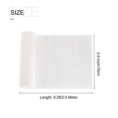Crepe Paper Roll 8.2ft Long 5.9 Inch Wide for Wedding Ceremony Various Large …