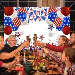 Independence Day Banner Backdrop for 4th of July Party Photoshoot Photography Ba