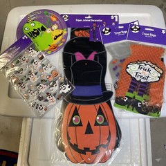 Halloween Pack of Party Supplies and Decorations (See description for more!)
