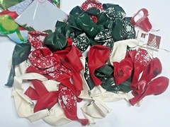 Christmas Decorations. Foil, selfie props, wall décor, reindeer banner