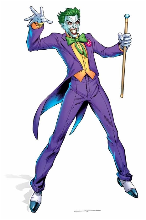 The Joker DC Comics Justice League Cardboard Cutout / Standee / Standup Villain