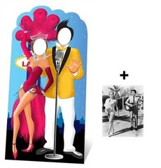 Las Vegas Standin Cardboard Cutout & Photo Pack photo ops Casino party & parties