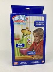 Gemmy Airblown Inflatable Tabletop Centerpiece Cactus RARE 24″ Tall