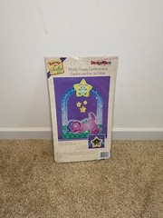 DesignWare BARNEY 1st BIRTHDAY PHOTO HOLDER CENTERPIECE BRAND NEW