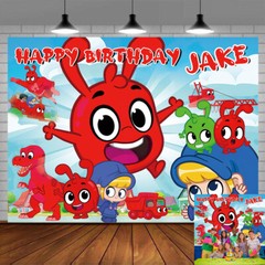 Morphle TV Personalised Custom Birthday Banner Backdrop Party Supplies Gift