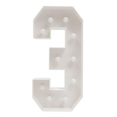30th Birthday Decorations 3FT Marquee Light up Numbers 30 Birthday Number Lights